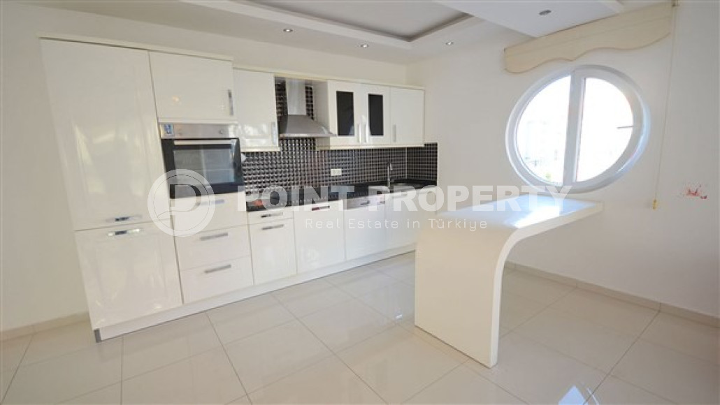 Уютная двухкомнатная квартира, 75м² в комплексе с инфраструктурой пятизвёздочного отеля в Кестеле, Алания-id-2325-фото-4