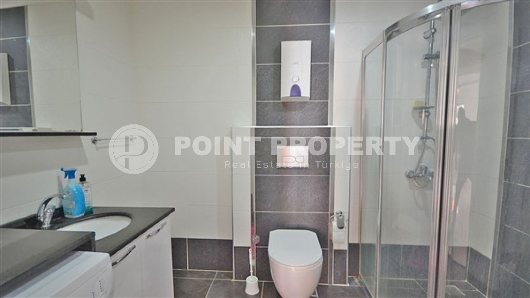 Уютная двухкомнатная квартира, 75м² в комплексе с инфраструктурой пятизвёздочного отеля в Кестеле, Алания-id-2325-фото-8