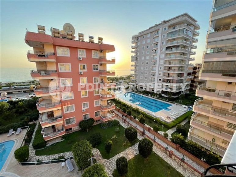 Апартаменты с тремя спальня c видом на море, 160 м², в 50 м от моря в Махмутларе, Аланья-id-2326-фото-24