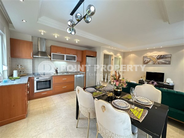 Cozy two-bedroom apartment, 115m², in a complex with a swimming pool 550m from the sea in the Oba area-id-2329-photo-5