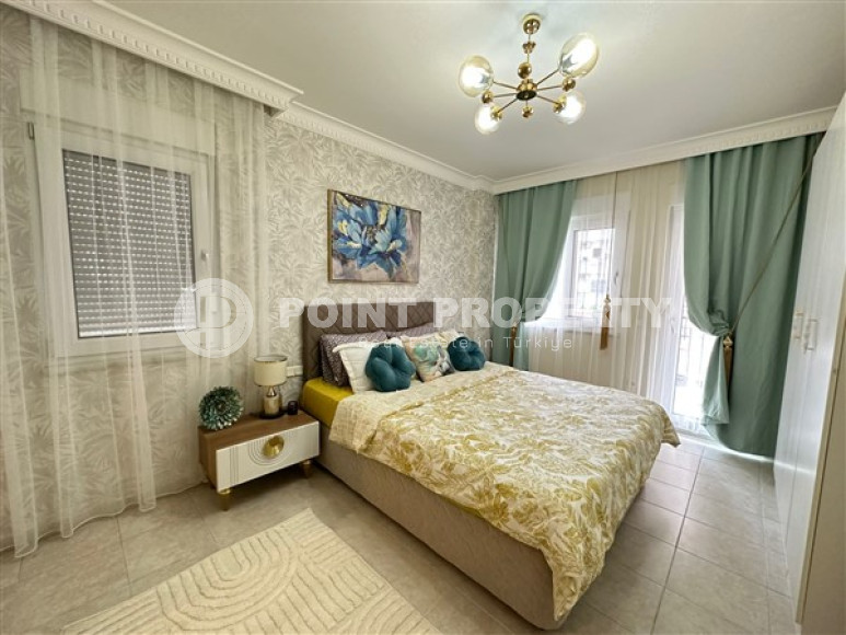 Cozy two-bedroom apartment, 115m², in a complex with a swimming pool 550m from the sea in the Oba area-id-2329-photo-13