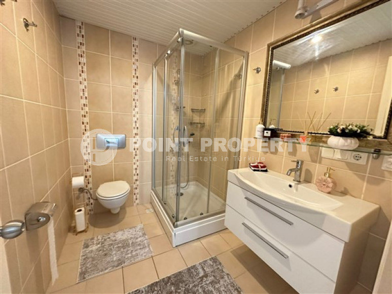 Cozy two-bedroom apartment, 115m², in a complex with a swimming pool 550m from the sea in the Oba area-id-2329-photo-15