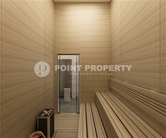 Апартаменты в комплексе премиум класса на этапе строительства в 400м от моря в районе Каргыджак-id-2330-фото-36