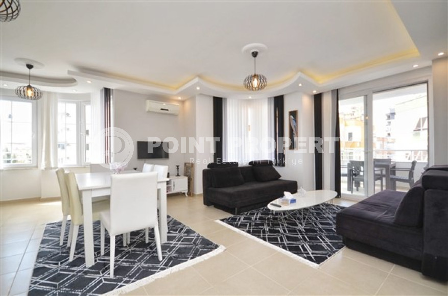 Апартаменты с двумя спальнями, 110м², в 350м от Средиземного моря в Махмутларе, Алания-id-2331-фото-5