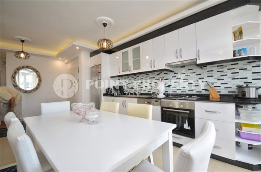 Апартаменты с двумя спальнями, 110м², в 350м от Средиземного моря в Махмутларе, Алания-id-2331-фото-7