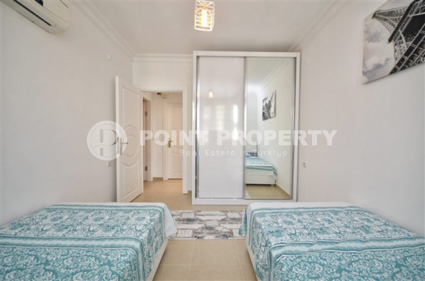 Апартаменты с двумя спальнями, 110м², в 350м от Средиземного моря в Махмутларе, Алания-id-2331-фото-12