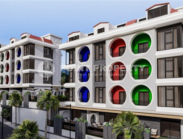 Двухкомнатные и трехкомнатные квартиры, 44-84м², в новом комплексе в Махмутларе, 750м от моря-id-2333-фото-2