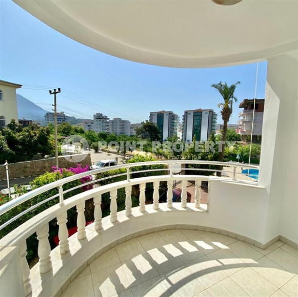 Spacious 2+1 apartment with mountain views, in a complex with a swimming pool in the Tosmur area, 350m from the sea-id-1197-photo-7