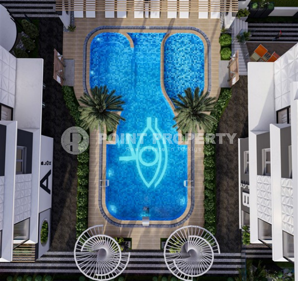 Двухкомнатные и трехкомнатные квартиры, 44-84м², в новом комплексе в Махмутларе, 750м от моря-id-2333-фото-18