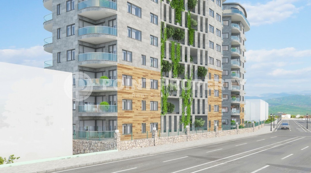 Apartment with sea and mountain views in the heart of Alanya, 650 meters from Cleopatra Beach.-id-1018-photo-2