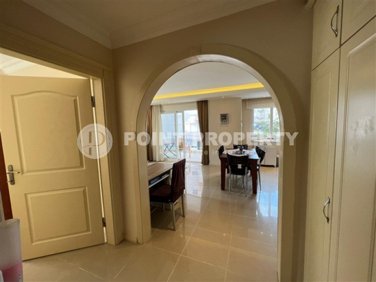 Просторные, меблированные апартаменты 2+1, площадью 130 м2, вблизи от моря в Махмутларе, Алания-id-2334-фото-12