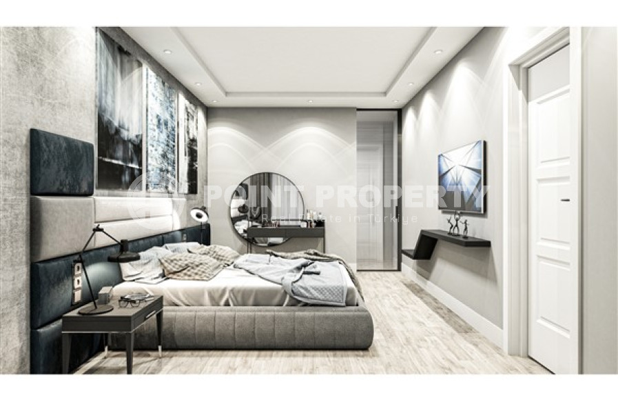 Элитный проект вилл, планировкой 3+1, площадью 160 –168–170 м2, 4+1, площадью 281 м2 в районе Каргыджак, Алания-id-2336-фото-6