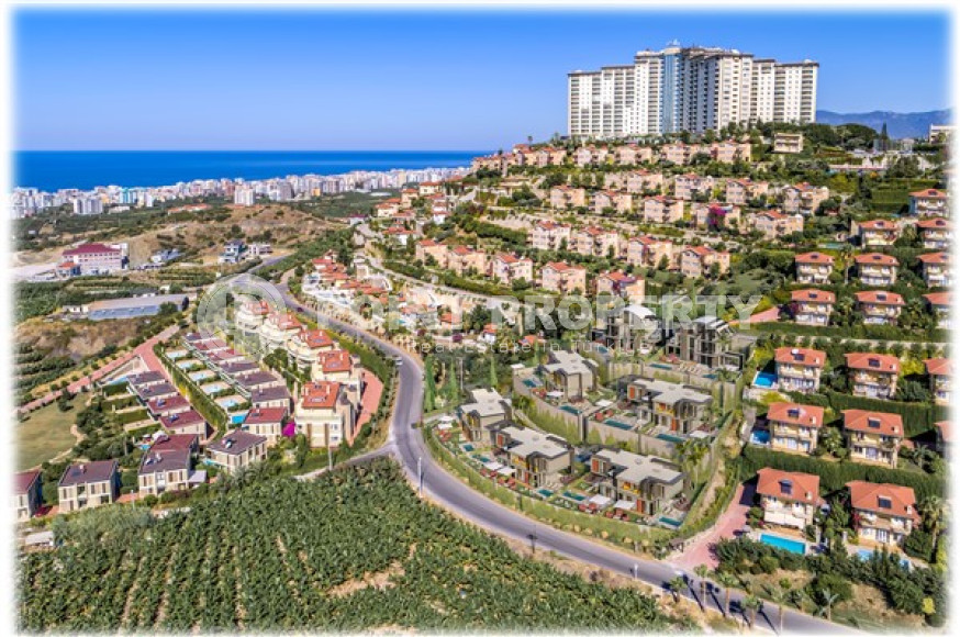 Элитный проект вилл, планировкой 3+1, площадью 160 –168–170 м2, 4+1, площадью 281 м2 в районе Каргыджак, Алания-id-2336-фото-7