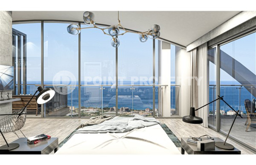 Элитный проект вилл, планировкой 3+1, площадью 160 –168–170 м2, 4+1, площадью 281 м2 в районе Каргыджак, Алания-id-2336-фото-16