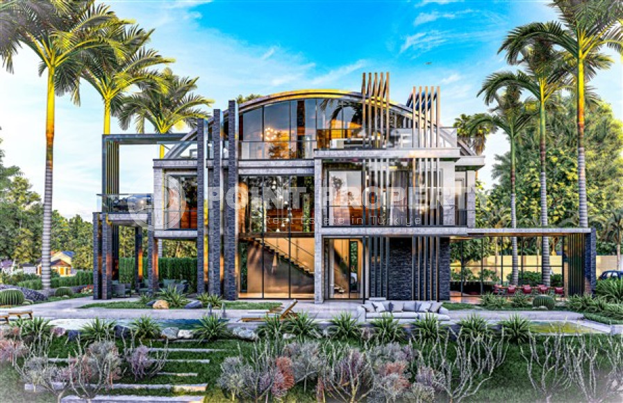 Элитный проект вилл, планировкой 3+1, площадью 160 –168–170 м2, 4+1, площадью 281 м2 в районе Каргыджак, Алания-id-2336-фото-18