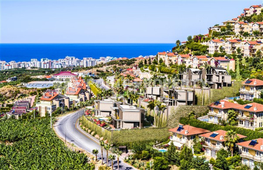 Элитный проект вилл, планировкой 3+1, площадью 160 –168–170 м2, 4+1, площадью 281 м2 в районе Каргыджак, Алания-id-2336-фото-19