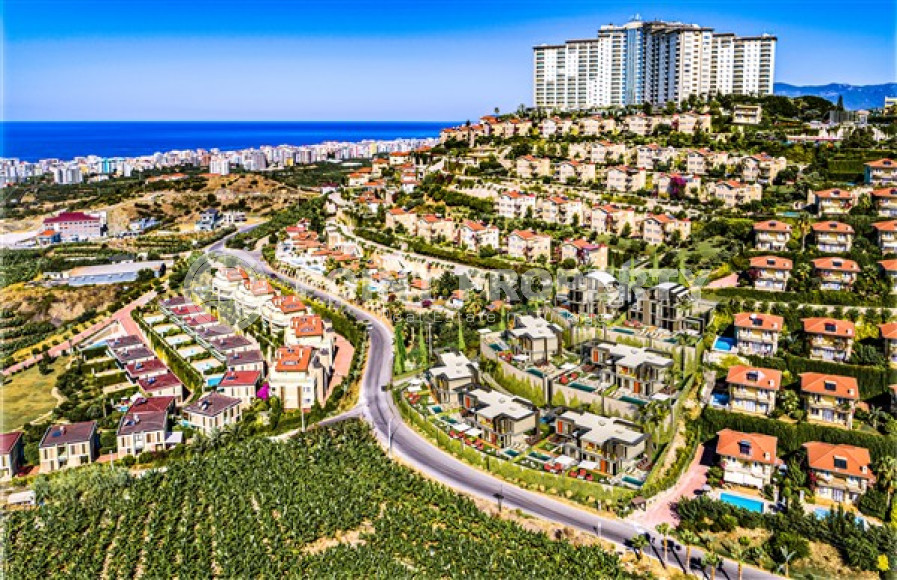 Элитный проект вилл, планировкой 3+1, площадью 160 –168–170 м2, 4+1, площадью 281 м2 в районе Каргыджак, Алания-id-2336-фото-25