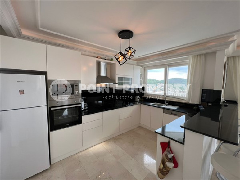 Роскошная, двухэтажная вилла 3+1, площадью 260 м2 в Каргыджаке, Алания-id-2337-фото-4