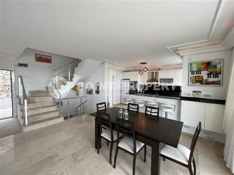 Роскошная, двухэтажная вилла 3+1, площадью 260 м2 в Каргыджаке, Алания-id-2337-фото-7