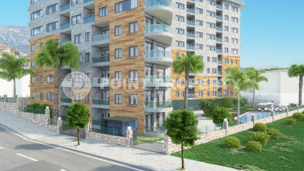 Apartment with sea and mountain views in the heart of Alanya, 650 meters from Cleopatra Beach.-id-1018-photo-3