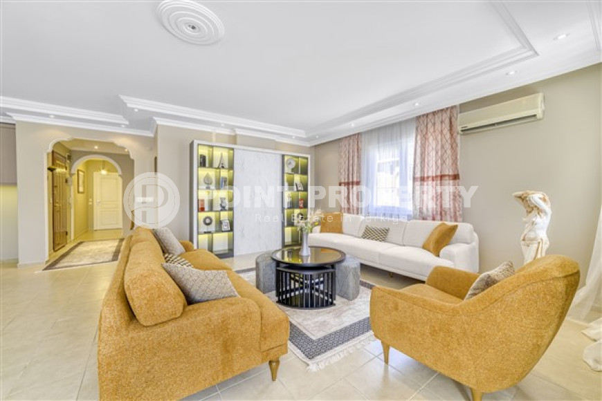 Трехкомнатная квартира 2+1 110м2 у пляжа Клеопарты в комплексе с инфраструктурой-id-2338-фото-2