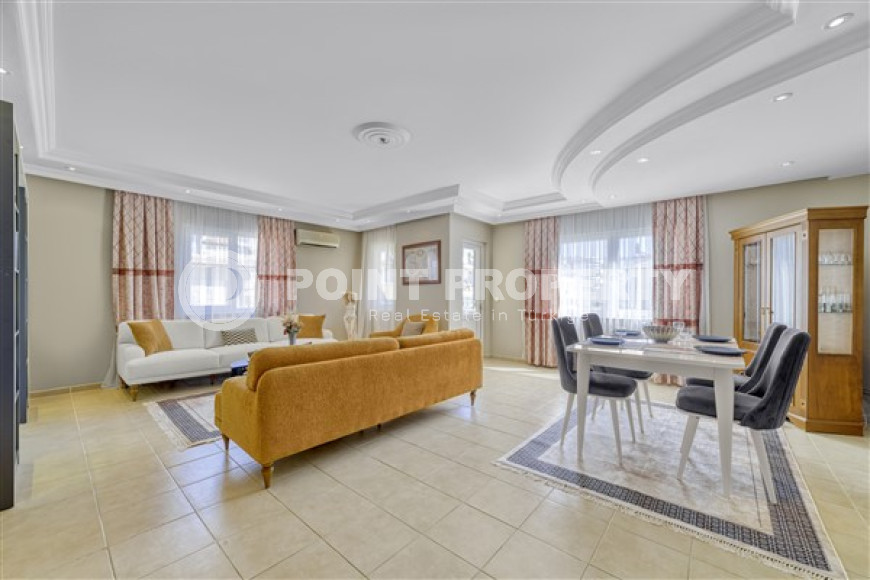 Трехкомнатная квартира 2+1 110м2 у пляжа Клеопарты в комплексе с инфраструктурой-id-2338-фото-3