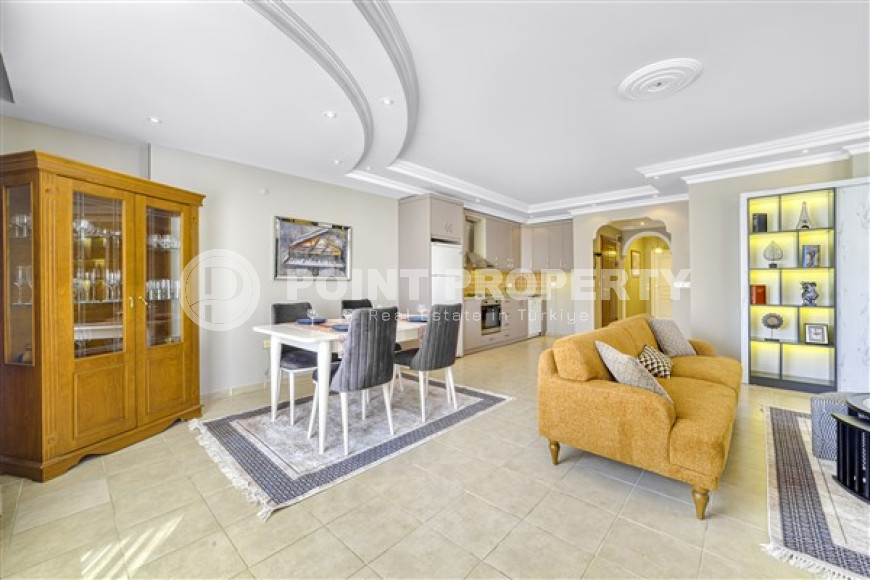 Трехкомнатная квартира 2+1 110м2 у пляжа Клеопарты в комплексе с инфраструктурой-id-2338-фото-4