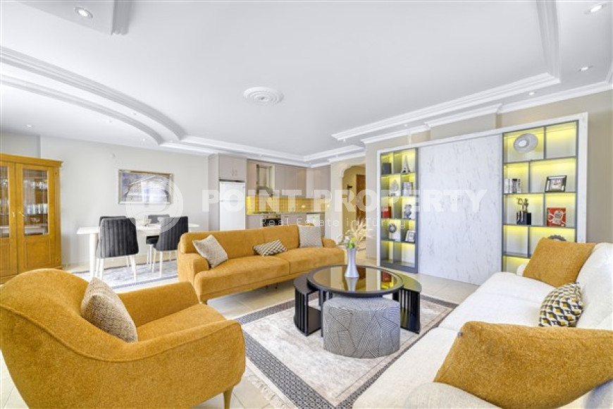 Трехкомнатная квартира 2+1 110м2 у пляжа Клеопарты в комплексе с инфраструктурой-id-2338-фото-5