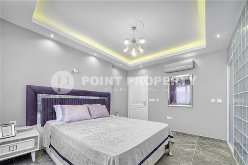 Трехкомнатная квартира 2+1 110м2 у пляжа Клеопарты в комплексе с инфраструктурой-id-2338-фото-10