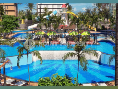 Luxury real estate: 1+1 apartment in a complex under construction with hotel infrastructure on the first coastline in Mahmutlar-id-1198-photo-2