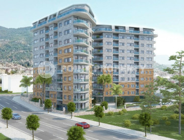 Apartment with sea and mountain views in the heart of Alanya, 650 meters from Cleopatra Beach.-id-1018-photo-4