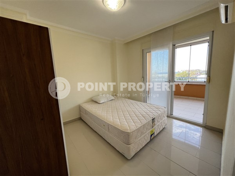 Апартаменты с двумя спальнями с видом на море в комплексе с бассейном в 50 м от моря Демирташ, Аланья-id-2342-фото-8