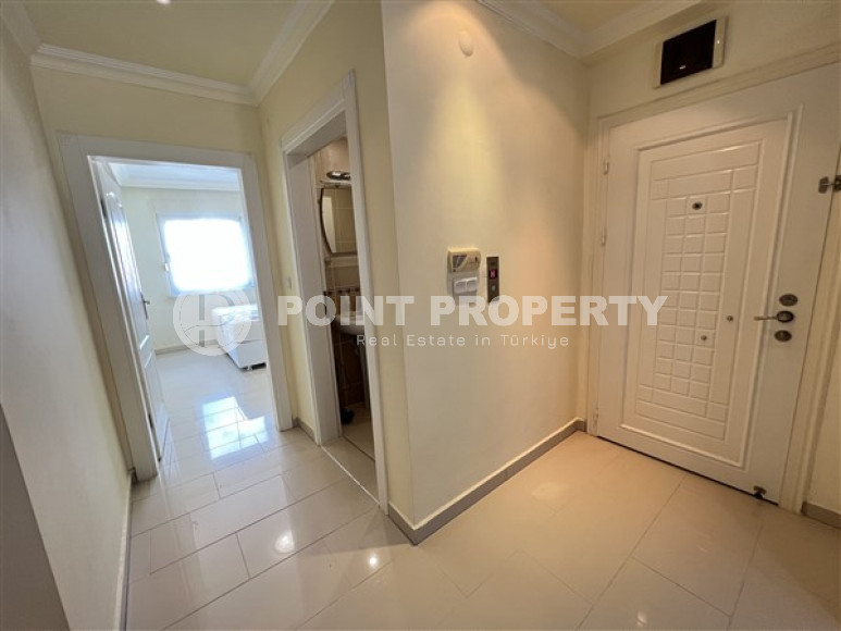 Апартаменты с двумя спальнями с видом на море в комплексе с бассейном в 50 м от моря Демирташ, Аланья-id-2342-фото-11