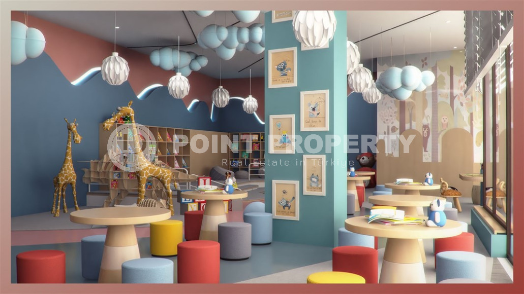 Luxury real estate: 1+1 apartment in a complex under construction with hotel infrastructure on the first coastline in Mahmutlar-id-1198-photo-10