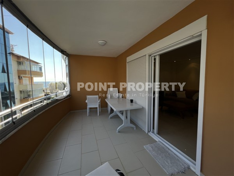 Апартаменты с двумя спальнями с видом на море в комплексе с бассейном в 50 м от моря Демирташ, Аланья-id-2342-фото-18