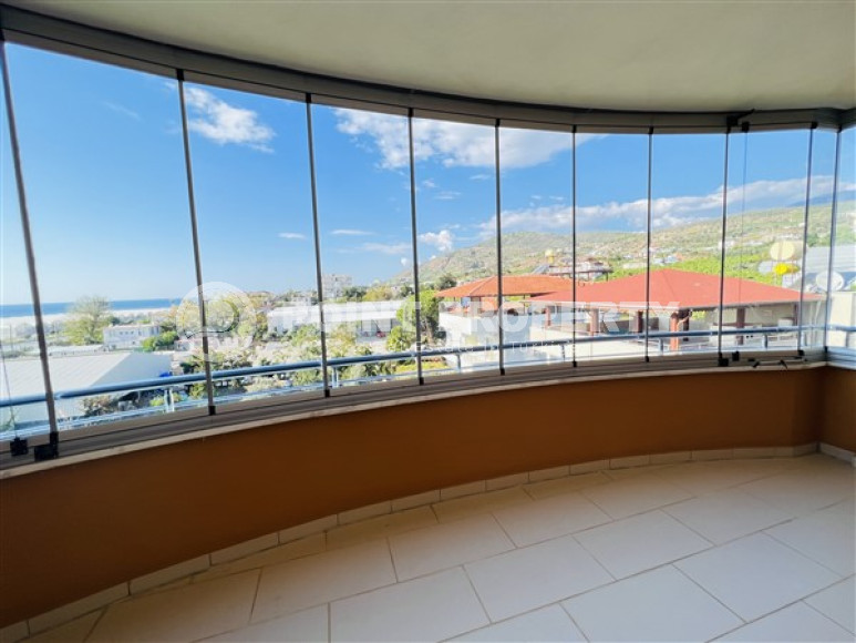 Апартаменты с двумя спальнями с видом на море в комплексе с бассейном в 50 м от моря Демирташ, Аланья-id-2342-фото-19