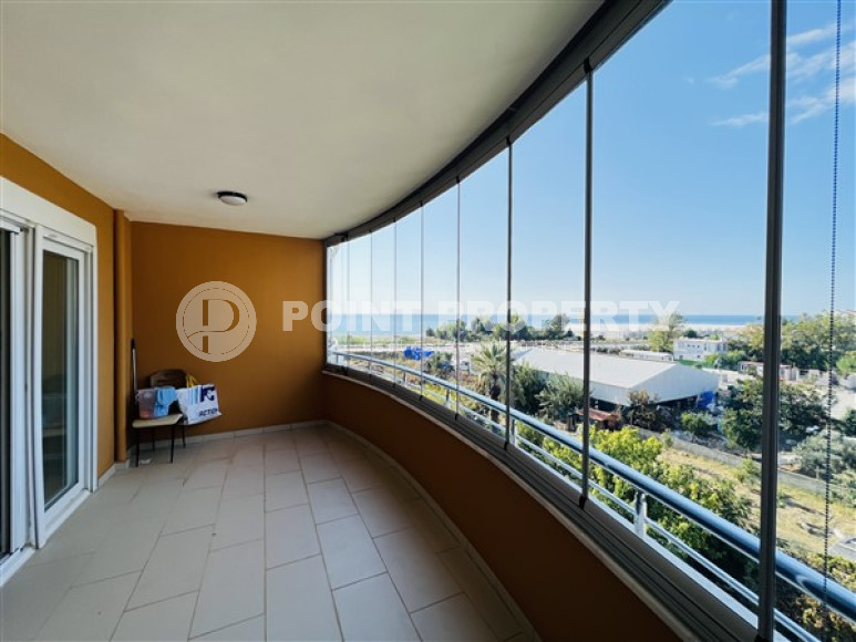 Апартаменты с двумя спальнями с видом на море в комплексе с бассейном в 50 м от моря Демирташ, Аланья-id-2342-фото-25