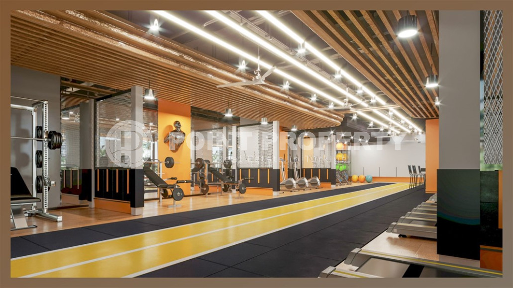 Luxury real estate: 1+1 apartment in a complex under construction with hotel infrastructure on the first coastline in Mahmutlar-id-1198-photo-11