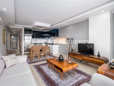 Апартаменты с двумя спальнями, 100 м², в комплексе с отельной инфраструктурой в Джикджили, Аланья-id-2343-фото-2