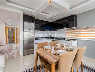 Апартаменты с двумя спальнями, 100 м², в комплексе с отельной инфраструктурой в Джикджили, Аланья-id-2343-фото-5