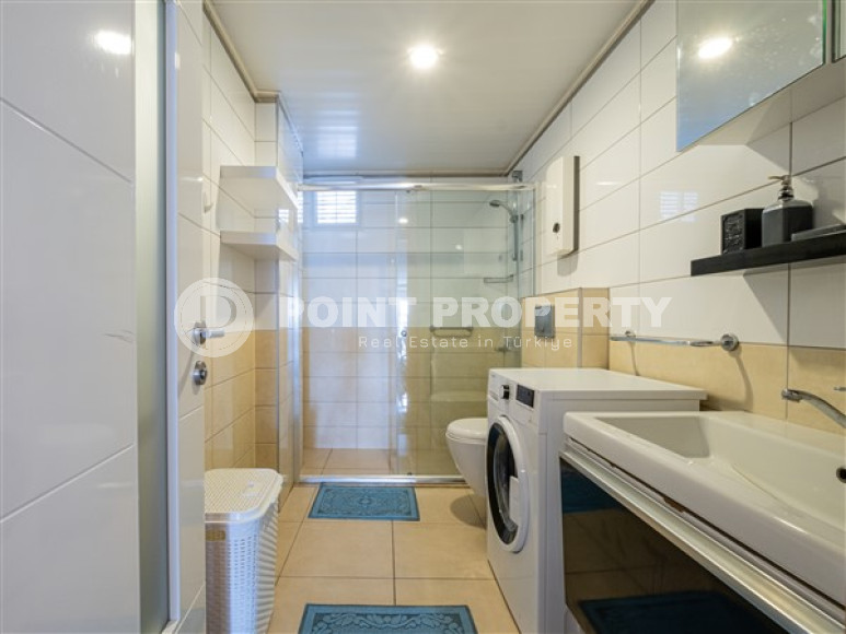 Апартаменты с двумя спальнями, 100 м², в комплексе с отельной инфраструктурой в Джикджили, Аланья-id-2343-фото-8