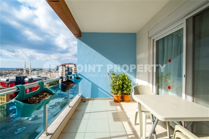 Апартаменты с двумя спальнями, 100 м², в комплексе с отельной инфраструктурой в Джикджили, Аланья-id-2343-фото-12