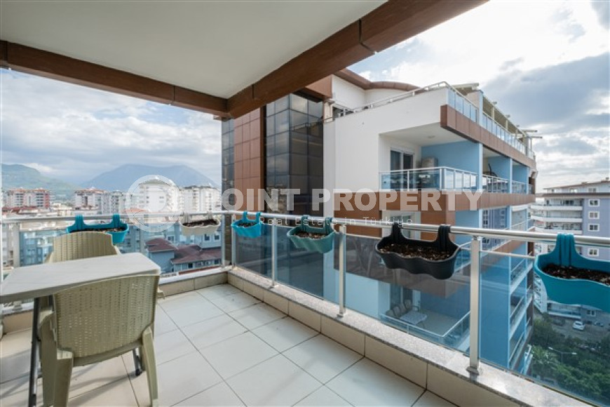 Апартаменты с двумя спальнями, 100 м², в комплексе с отельной инфраструктурой в Джикджили, Аланья-id-2343-фото-14