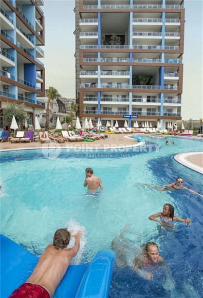 Апартаменты с двумя спальнями, 100 м², в комплексе с отельной инфраструктурой в Джикджили, Аланья-id-2343-фото-29