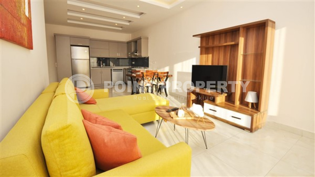 Однокомнатная квартира в стильном современном комплексе рядом с морем Махмутлар, Алания-id-2346-фото-2