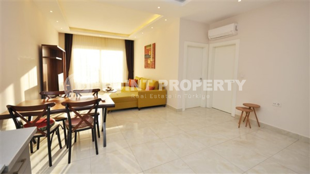 Однокомнатная квартира в стильном современном комплексе рядом с морем Махмутлар, Алания-id-2346-фото-7