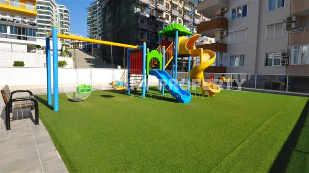 Однокомнатная квартира в стильном современном комплексе рядом с морем Махмутлар, Алания-id-2346-фото-14