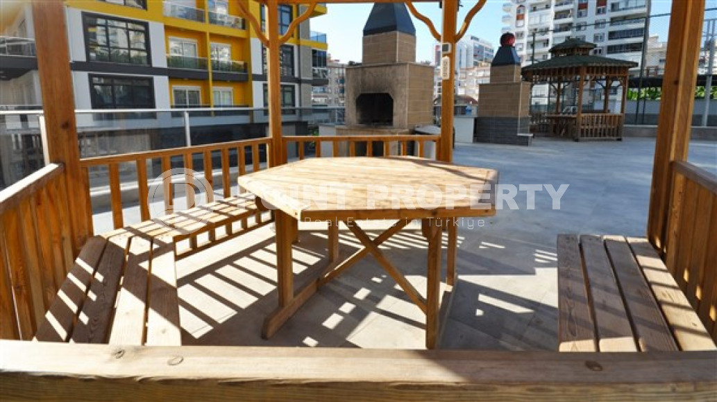 Однокомнатная квартира в стильном современном комплексе рядом с морем Махмутлар, Алания-id-2346-фото-21