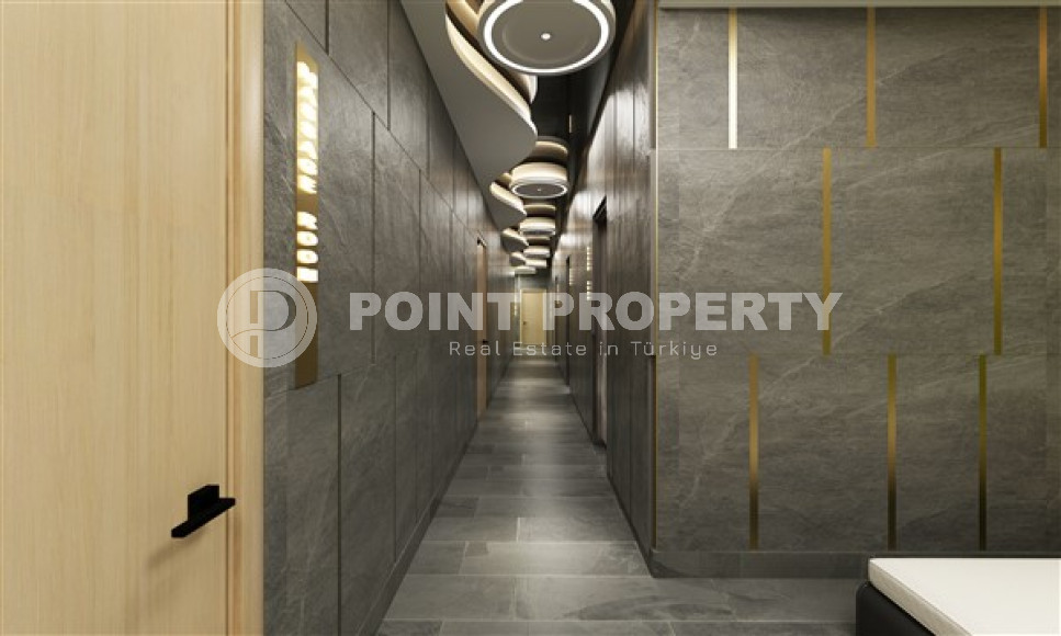 Квартиры, 55-119м², в элитной резиденции в 850м от моря в Махмутларе, Алания, на этапе строительства-id-2350-фото-48