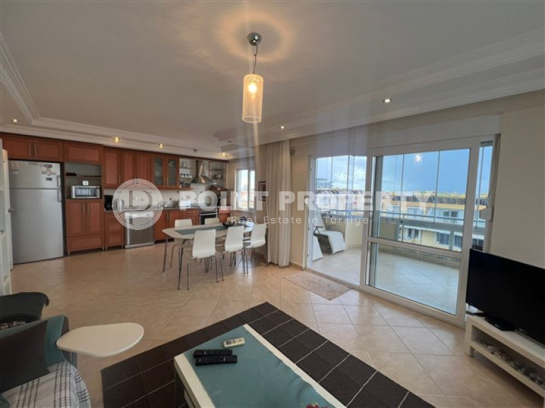 Элегантная трехкомнатная квартира, 125м², с отличными видами в районе Махмутлар, Алания-id-2351-фото-11